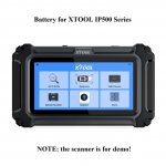 Battery Replacement for XTOOL IP500 Series Scanner